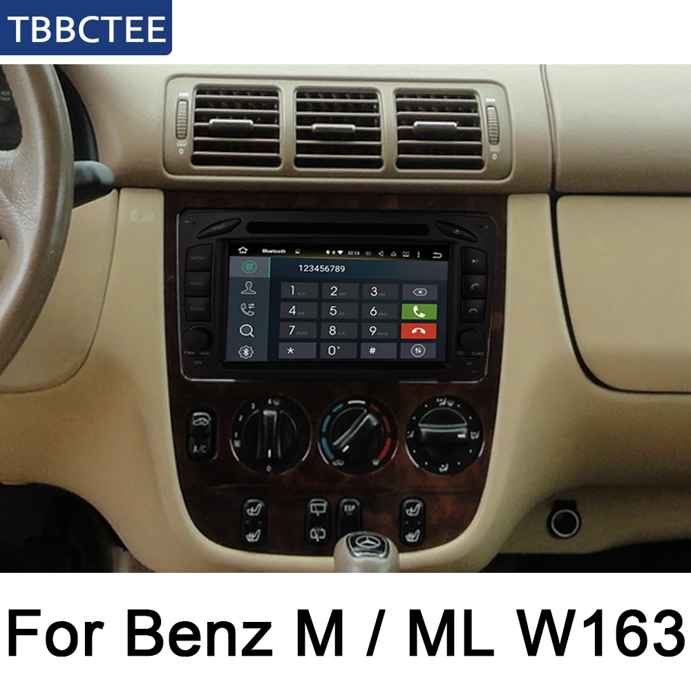 GPS навигационная система для Mercedes Benz M / ML W163 1998 ~ 2002|Автомагнитолы| |