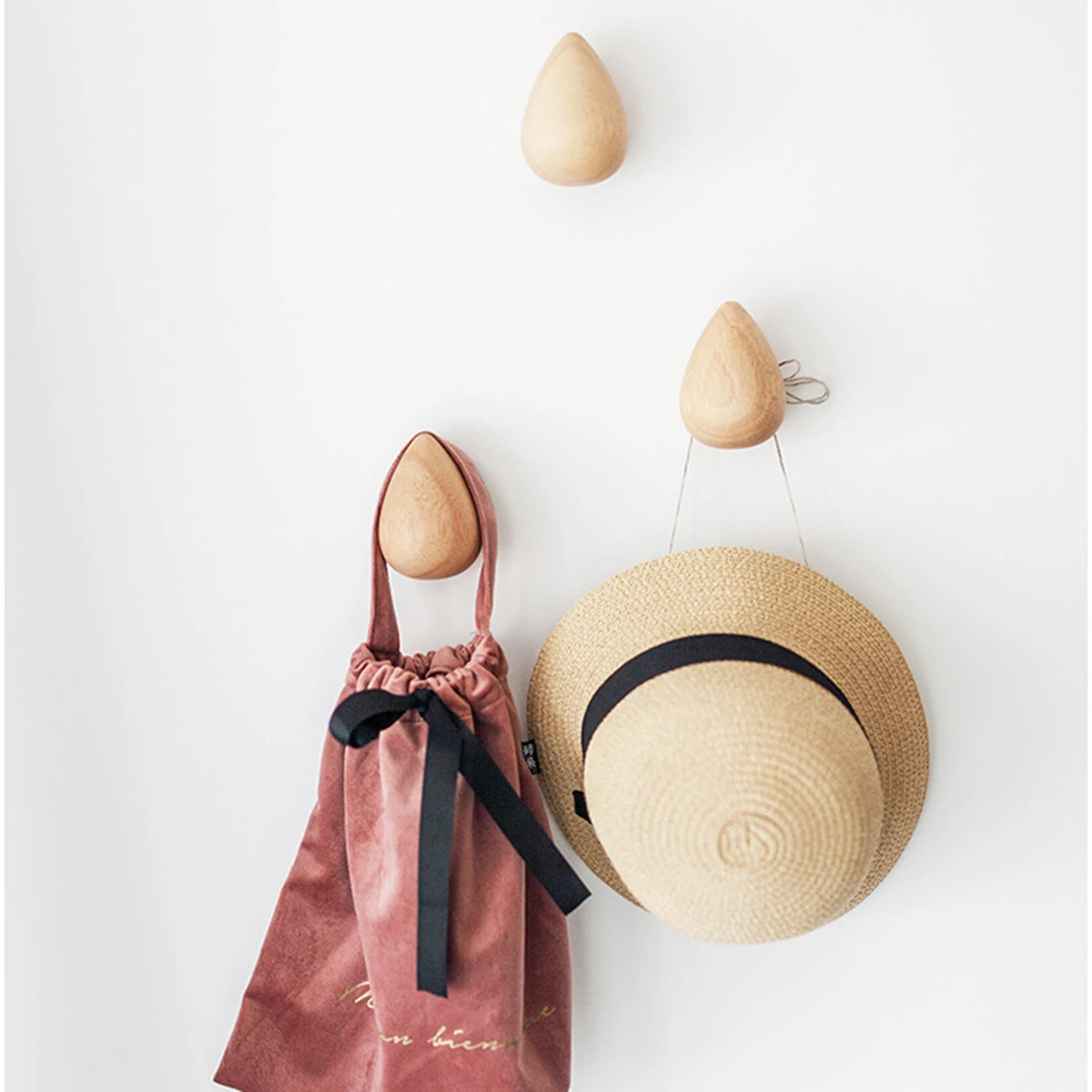 Настенный крючок для пальто настенный деревянный шляпы сумок органайзер стойка