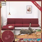 Чехол для подушки на диван, защитный чехол для мебели для домашних животных, Детский Эластичный флисовый моющийся чехол для мебели