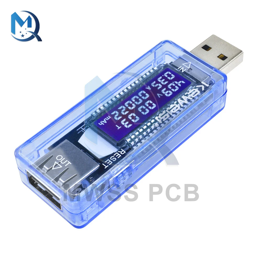 Цифровой USB-измеритель емкости и напряжения с ЖК-дисплеем 3 5-7 0 в | Электронные