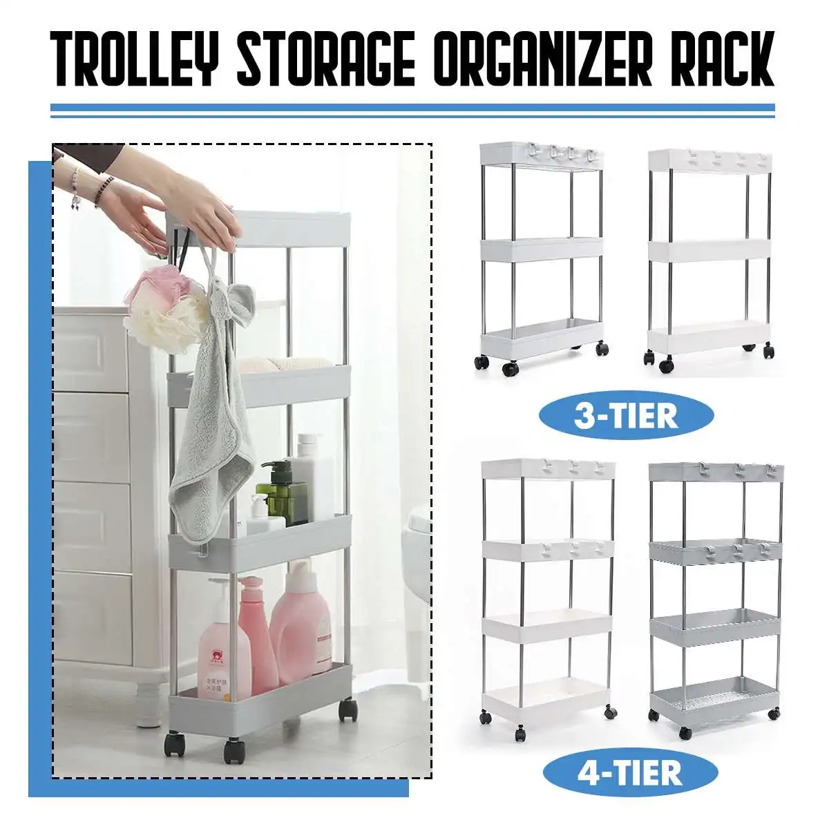 3/4 ярусный выставочный стенд пластиковые банные тонкий слайд из тележка стойка