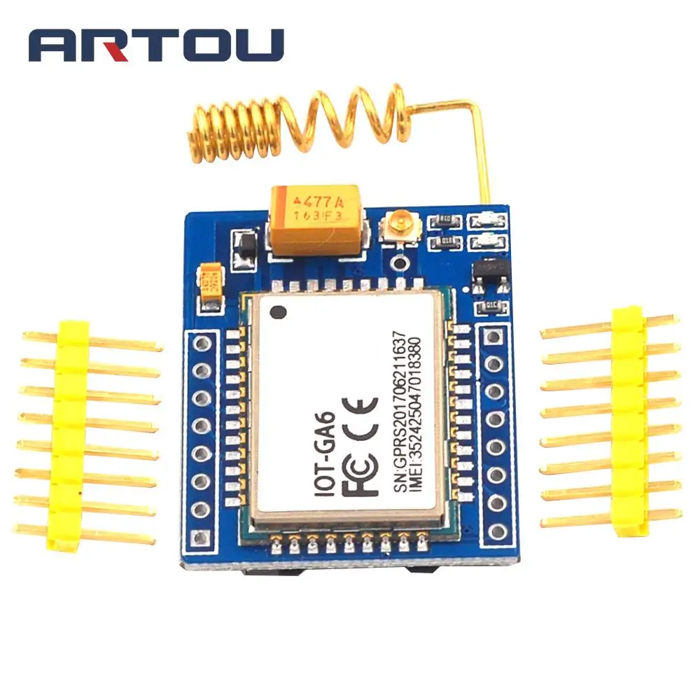 Мини A6 GA6 GPRS комплект GSM беспроводной модуль расширения антенна протестированная