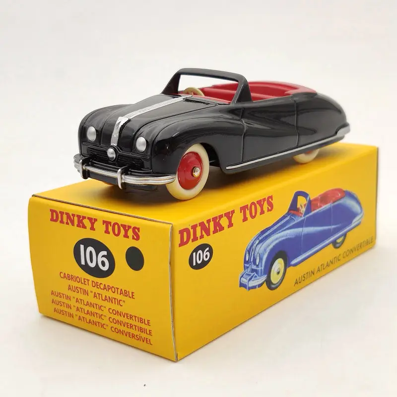 DeAgostini 1:43 Dinky Toys 106 для моделей из Остина океана черного литья под давлением| |