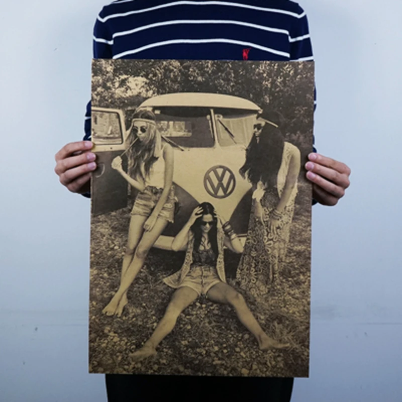 XinChen домашние фото декоративные рамки крафт бумага плакат украшение живопись Бар