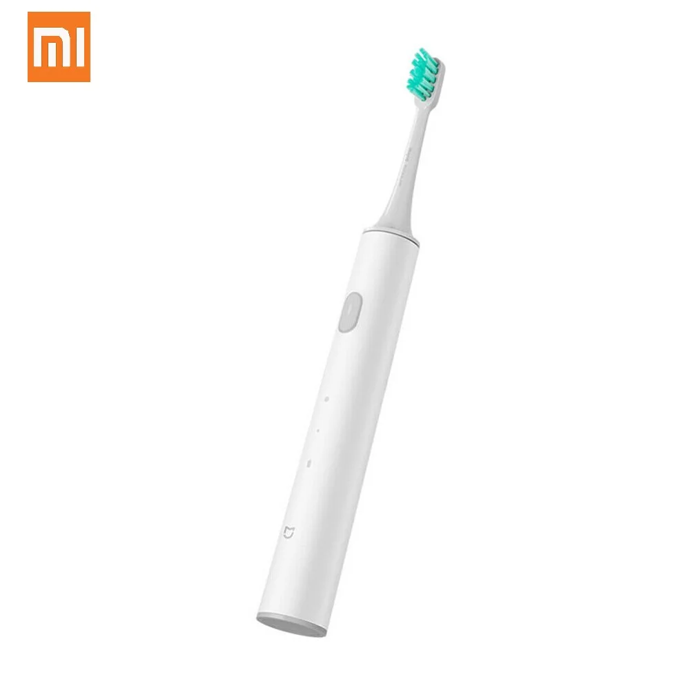 

Зубная щетка Xiaomi Mijia Mi T100/T300/T500, электрическая звуковая зубная щетка с зарядкой от USB, водонепроницаемая, для дома, мягкая, IPX7