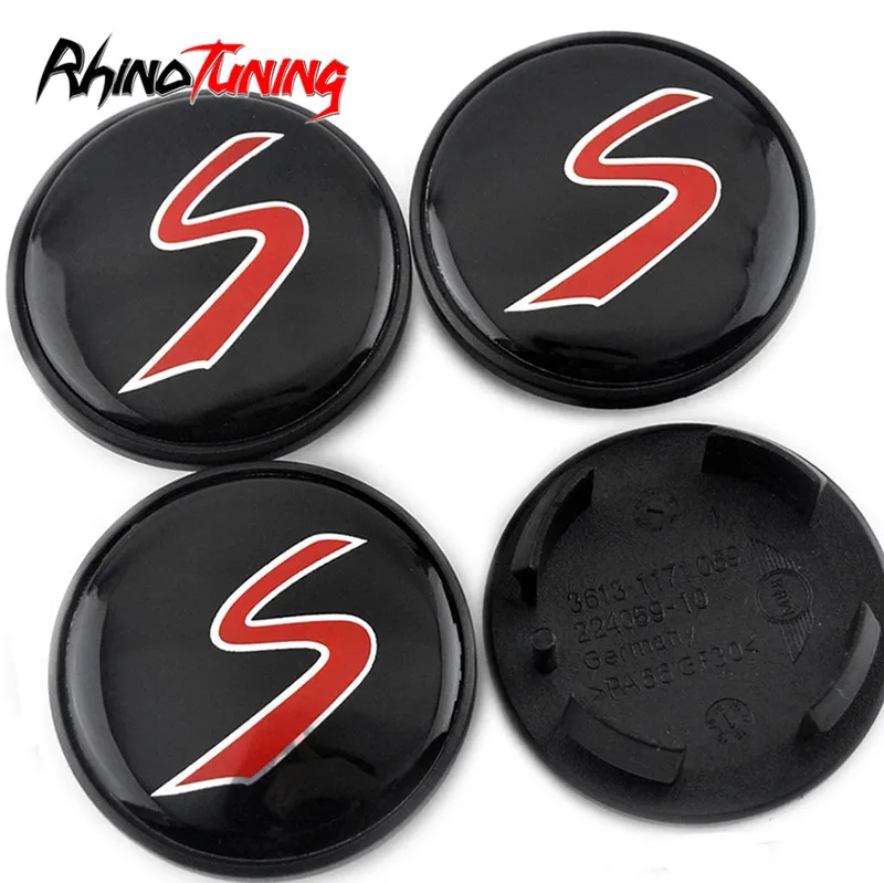 4 шт. набор 55 мм 45 автомобильные колпачки для колес ступицы S эмблема 3613 1171069 2011 2012