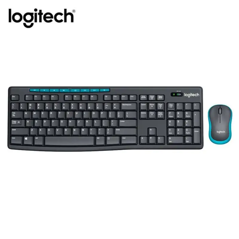 Logitech MK275 USB Беспроводная Клавиатура 1000 DPI оптическая эргономичная мышь комбо
