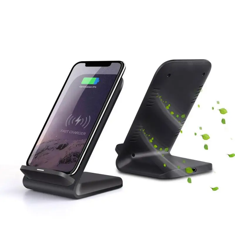 Беспроводное зарядное устройство Qi для Samsung Galaxy S20 + iPhone 11 XS 15 Вт | Мобильные