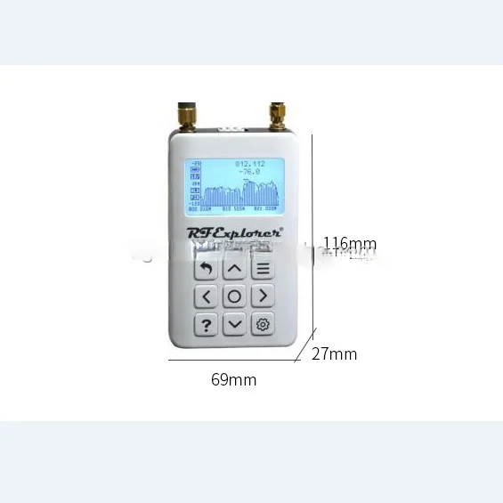 Анализатор спектра RF Explorer ISM Combo PLUS уборочный аппарат тестер помех амплитуда