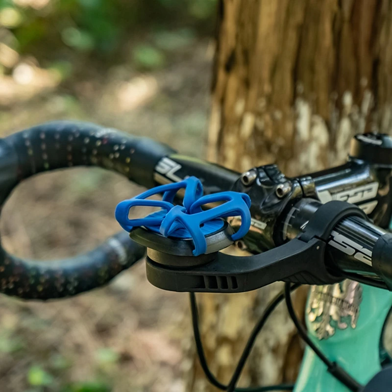 

Silicone Bicycle 360° Rotation Phone Holder Mobile Phone Stand Bike GPS Clip Quick Mount Accessories