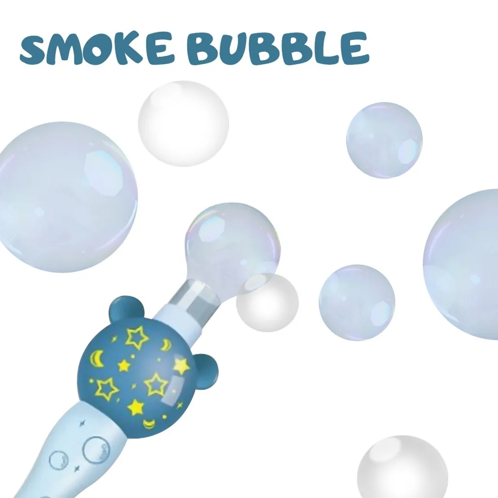 

Smoke Magic Bubble Machine Smoke Fog Bubbles Blower Toy Bubbles Making Wand Kids Gift Toys Gift Bubble Machine Outdoor Toys 50