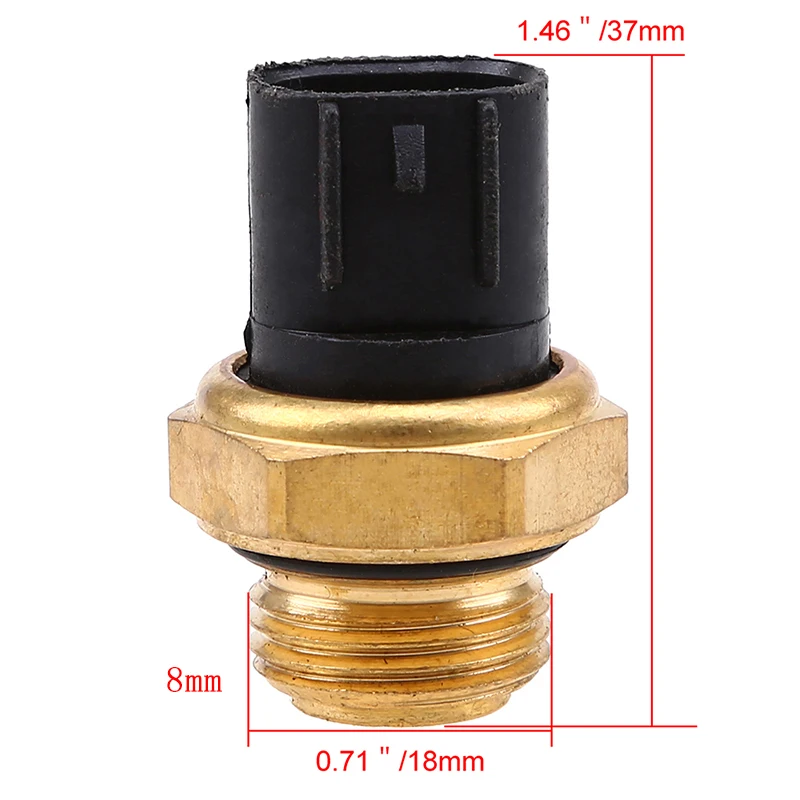 POSSBAY M18 болт медный пластиковый переключатель вентилятора радиатора для