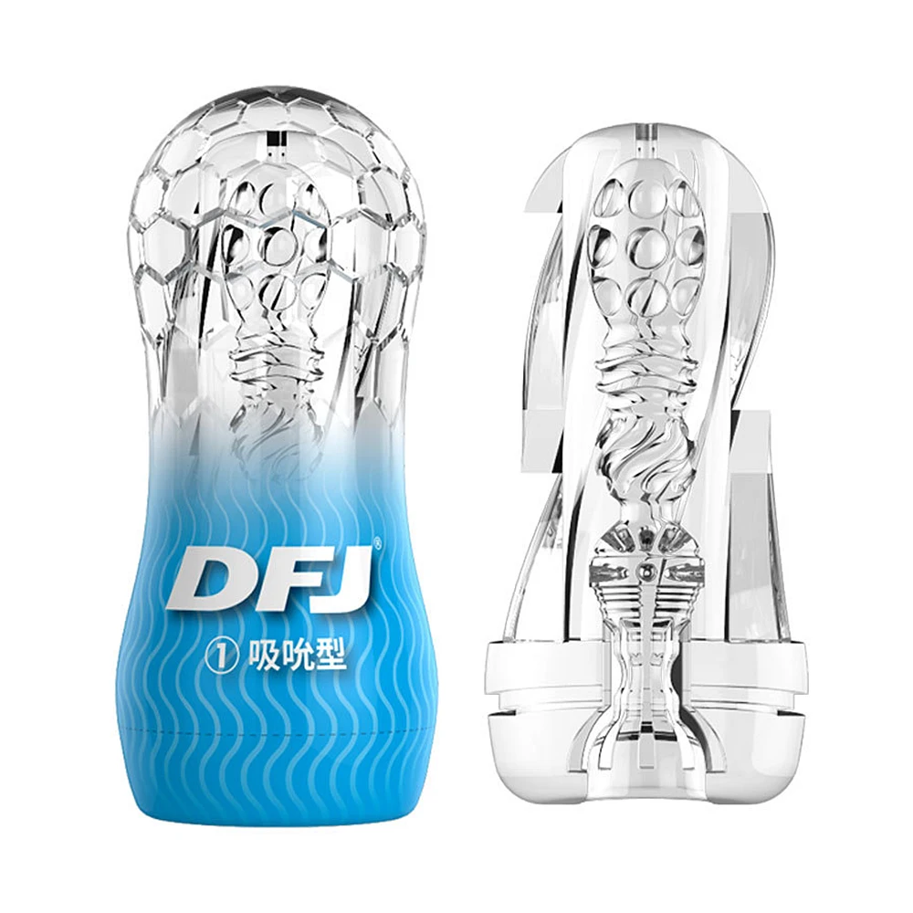 Мужской мастурбатор чашка мягкая киска секс игрушки прозрачная Вагина для