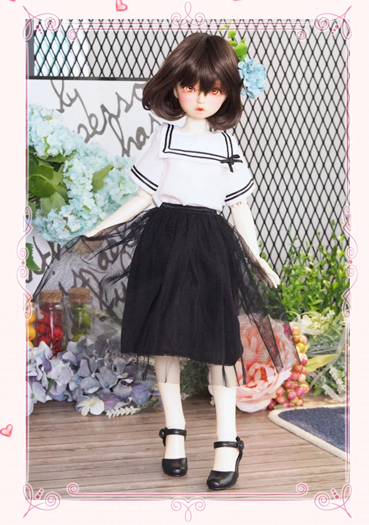 Полный комплект наивысшего качества 1/4 bjd кукла для девочек Mako модные короткие волосы SDM тело шарнир Манекен Модель Детская игрушка Лучшие подарки Смола