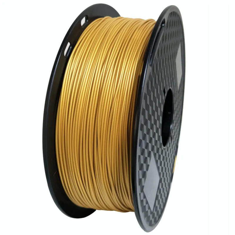 Нить для 3D принтера Metal Gold 1 75 мм 500 г цвет металла 0 5 кг золотистый металлик пла