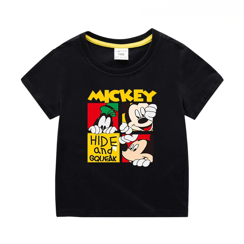 

Children's T-shirt summer 100% cotton children's clothes cartoon girl short-sleeved T-shirt round neck kids clothes baby T-shirt