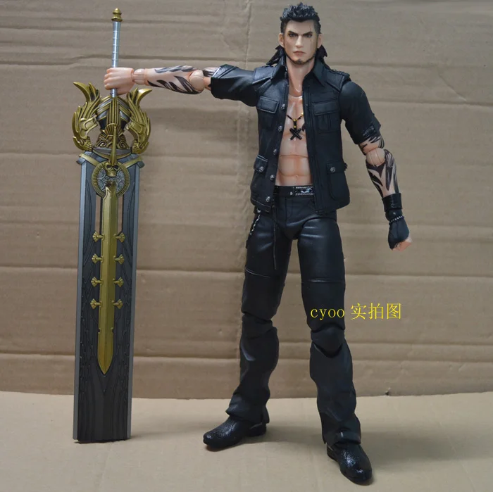 100% оригинал PA фигурка игра искусство Kai Final Fantasy гладиолус амицития без