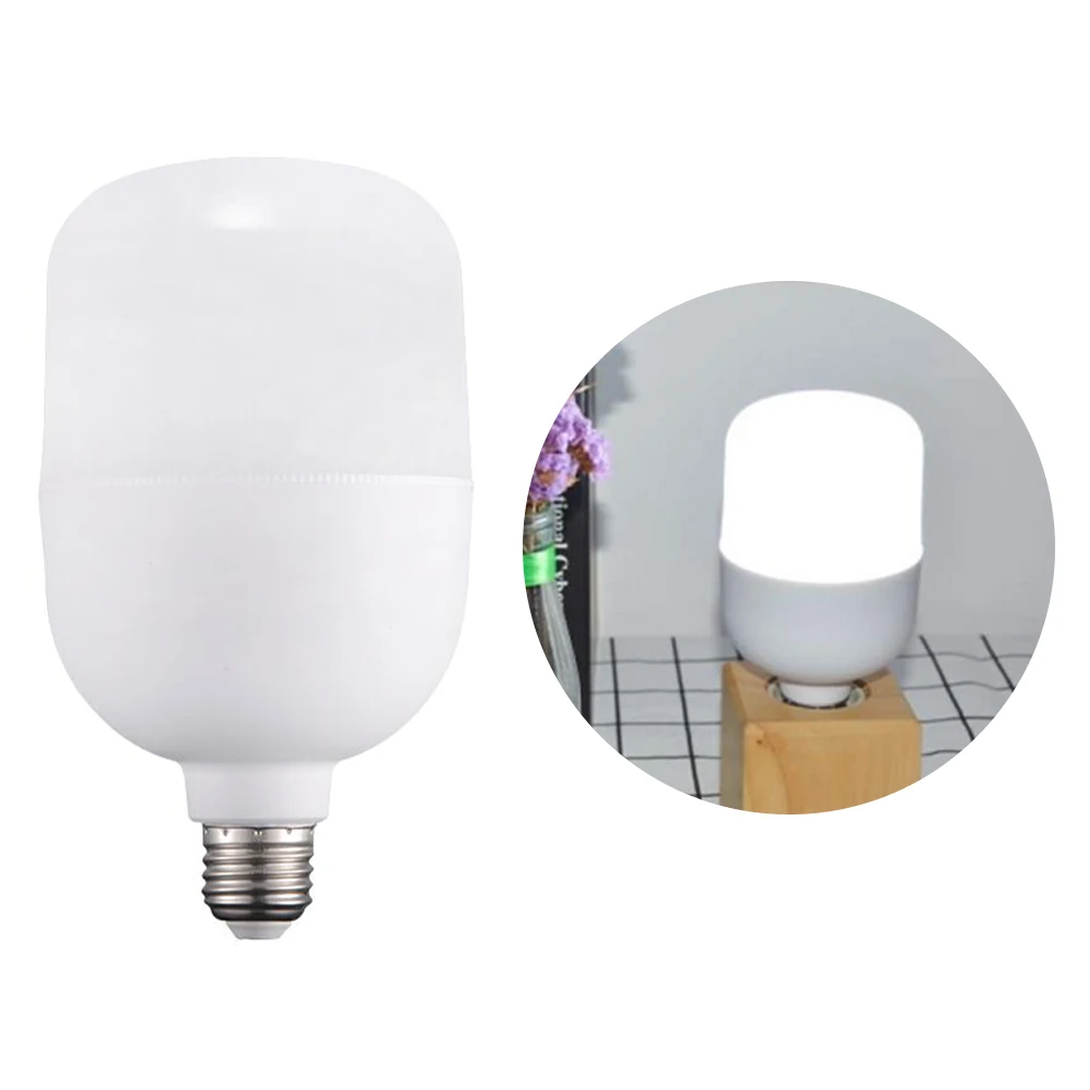 

Light Bulbs E27 LED Energy Saving Super Bright Bright Eye Protection Plastic Aluminum E27 Edison Screw Lamp Home Lighting Decor