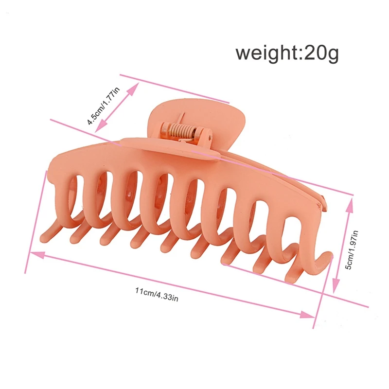 

Non-Slip Large Non-Slip Hair Clip, Perfect Female Jaws, To Create A Thinner Hairstyle