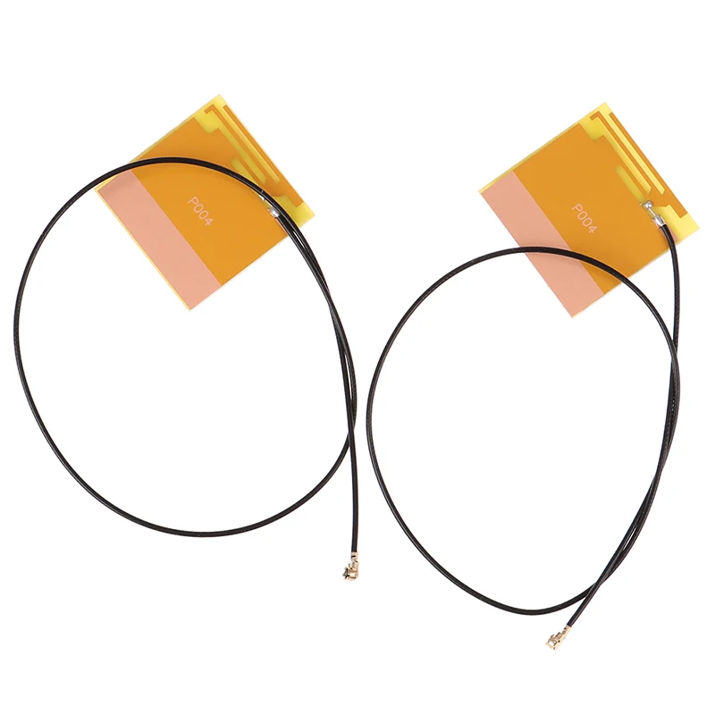 

2шт Мини PCI-E Wifi Внутренняя антенна Универсальный ноутбук Wifi Bluetooth Желтая пленка антенна для беспроводной сетевой карты планшета