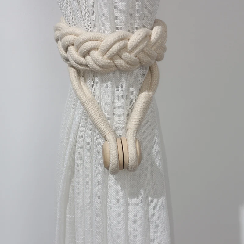 1 шт. магнитные занавески ручные тканые хлопковые аксессуары для комнаты