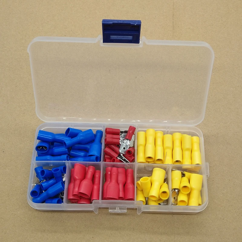 90 шт. набор изолированных контактов 22-10AWG | Обустройство дома