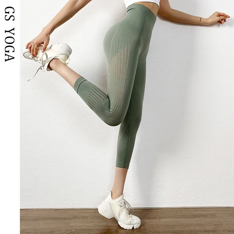 

Women Seamless Leggins Sport Capris Fitness Sportswear Woman Gym Leggings Workout Yoga Pants Tights Sports Wear