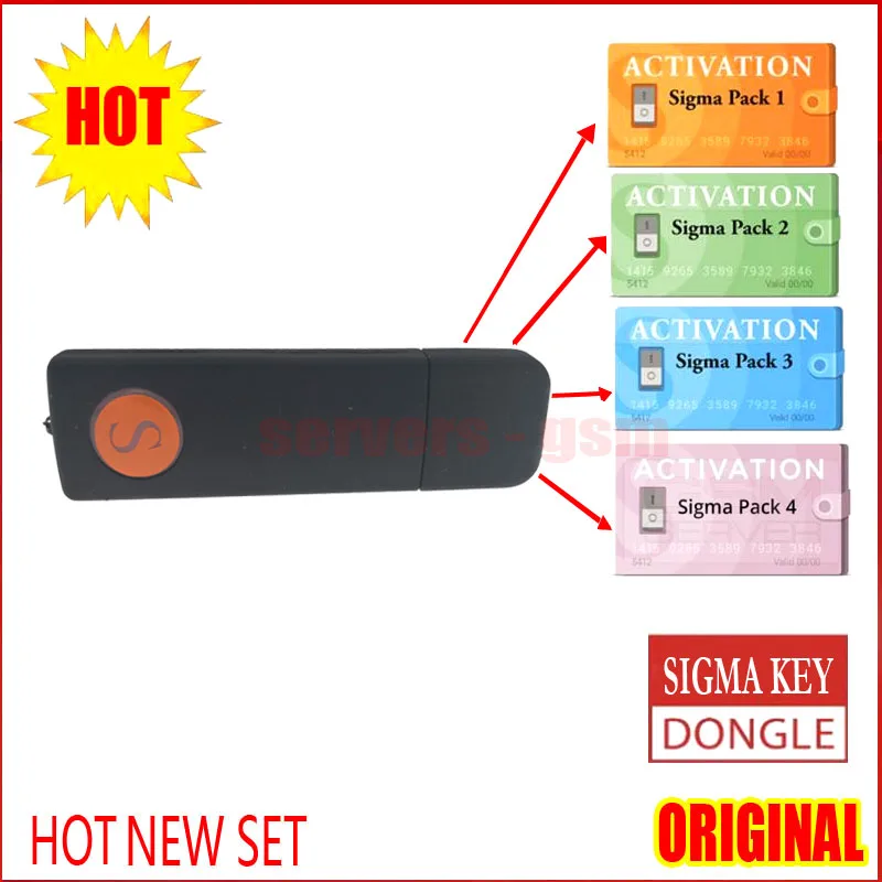 Новая версия оригинальный Sigma Key/ключ sigmakey + sigma Pack1 Pack2 Pack3 Pack4 активация - купить по