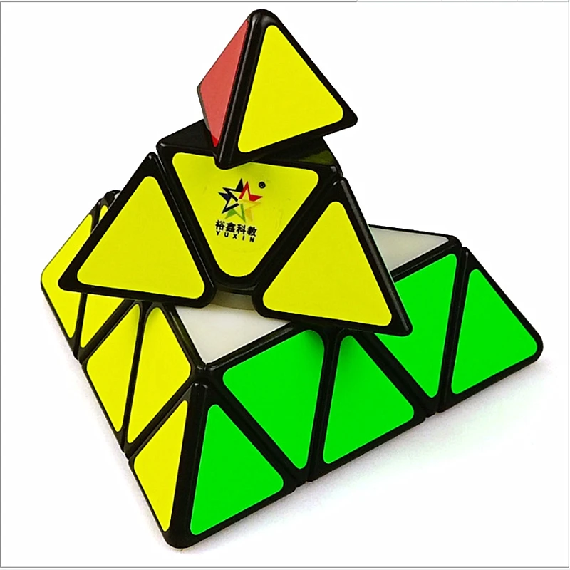 YuXin Huanglong Магнитная 3x3x3 головоломка "Пирамида Рубика" Yuxin 3x3 Магнитная Пирамида магический куб Huanglong 3x3 Скорость Магнитная Пирамида cubo