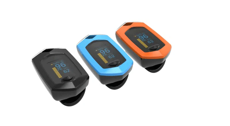 BOXYM палец импульса измеритель пульса SpO2 PR OLED Перезаряжаемые CE медицинской оксиметр de Dedo монитор сердечного ритма