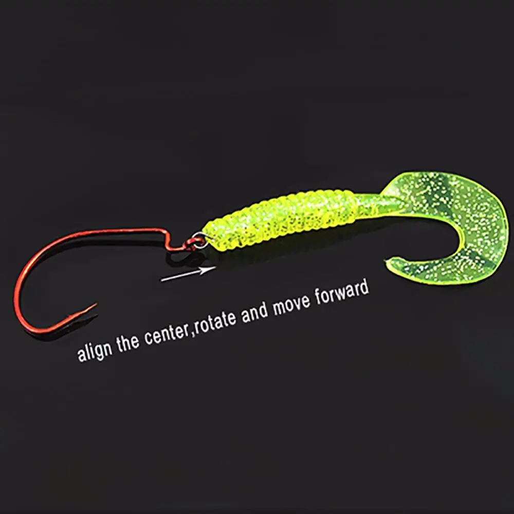 Кривошипная головка, крючок, свинцовый крючок для рыбалки, джиг, приманка, жесткая приманка, мягкий червь, пружинный штифт, центрирующий-штифт, рыболовные снасти, аксессуары