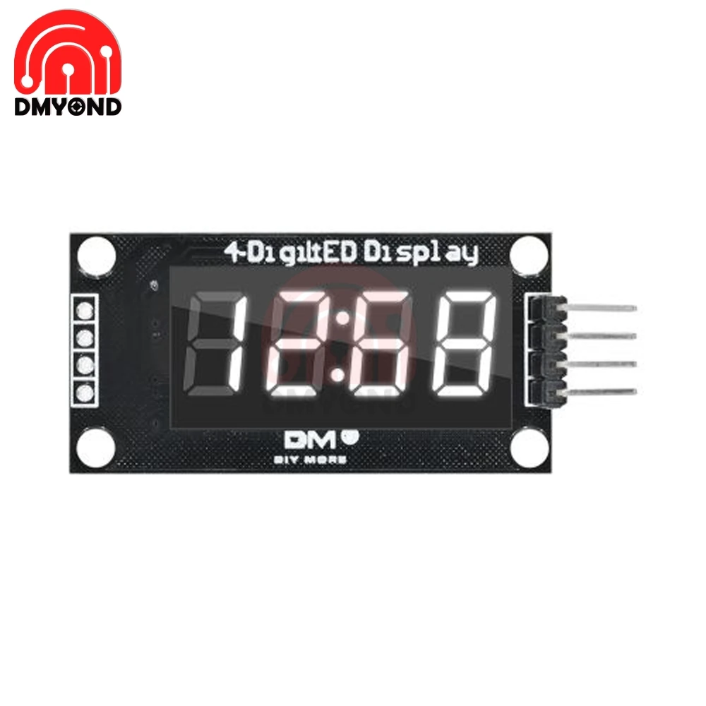 Лидер продаж 4 значный цифровой светодиодный дисплей TM1637 0 56 десятичная трубка с 7