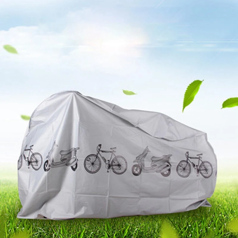 

110*200Cm Rainproof Anti Dust Snow Motorcycle Cover Outdoor Sun UV Protection Waterproof Protective Cover For Motorbike Bicycle