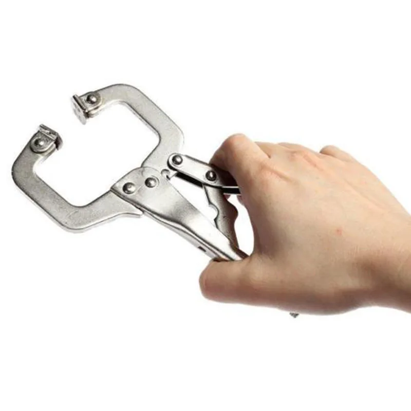 

Mini Locking Mole Vice Grip Pliers C Clamps Welding Sheet Craft Plier Big Sale