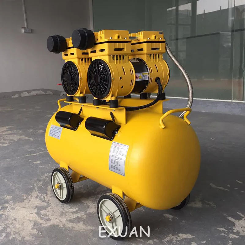 FT-24008 Silent Oil-Free Woodworking Paint Air Compressor/Small Piston Compressor/1.5KW/220V High Power Compressor |