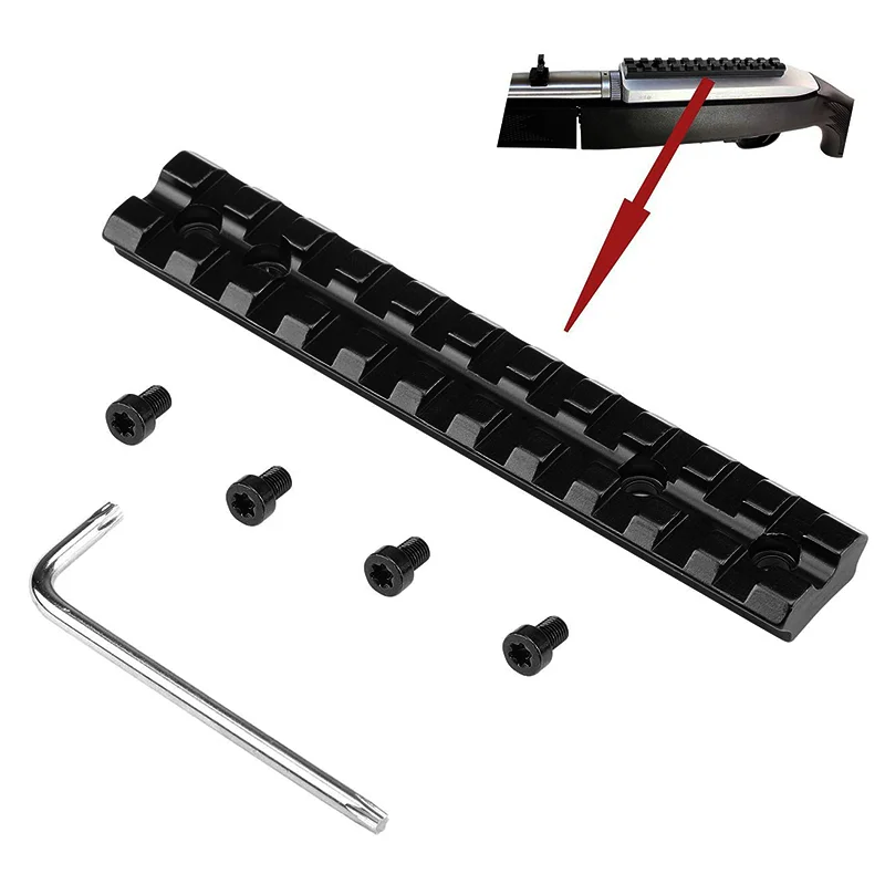 

4.6'' Riser Scope Mount Fits Weaver Picatinny Rails 11 Slots Aluminum Sections