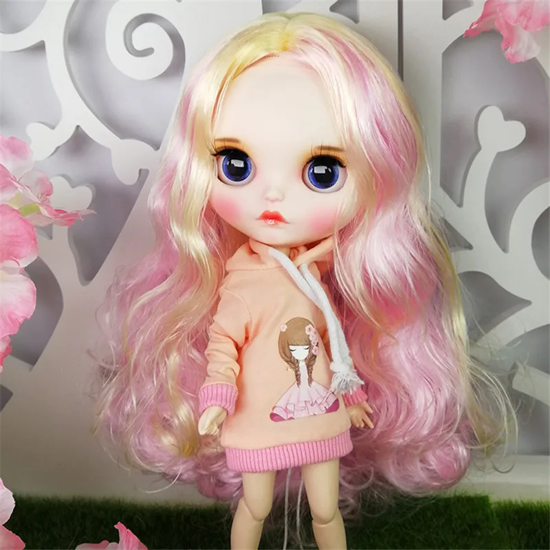 Кукла DBS Blyth ICY 1/6 bjd 30 см милый розовый свитер платье игрушка для девочки