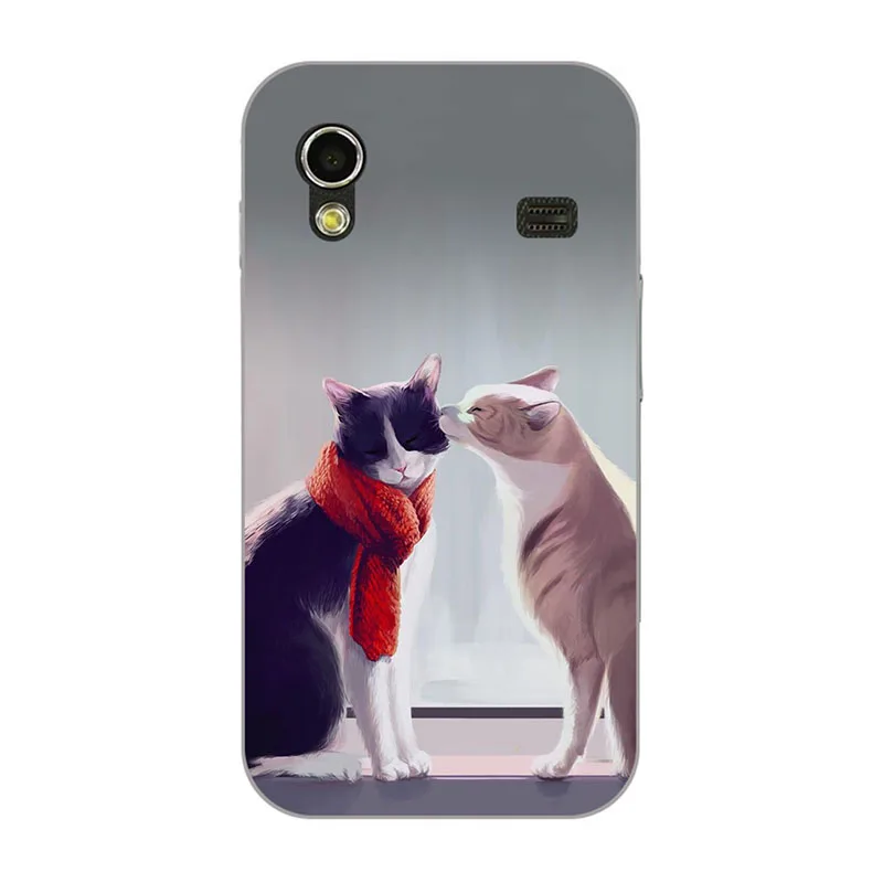 M117 Модные, мягкие, силиконовые чехлы для samsung Galaxy Ace S5830i GT S5830 GT-S5830i чехол с принтом задняя крышка мультяшная Роза узорная оболочка - Цвет: M117