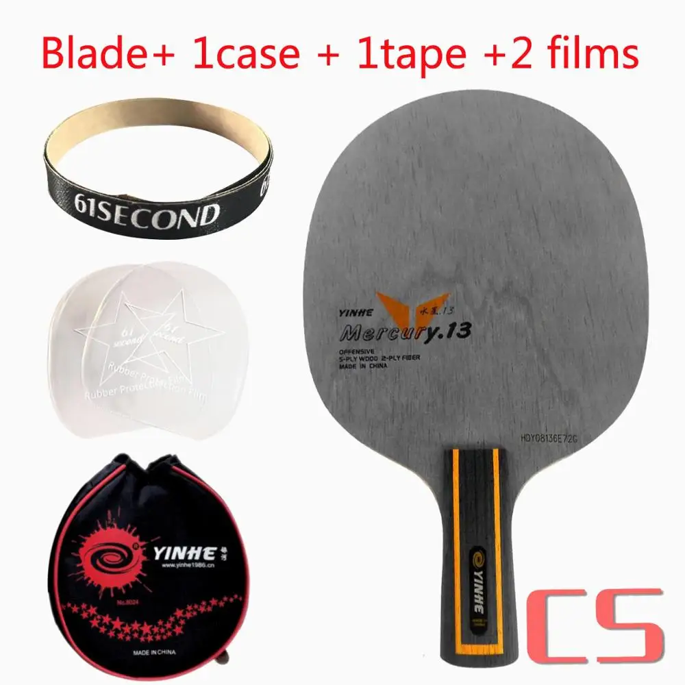 CS blade 1case Yinhe Mercury.13 Y-13 Y13 Y 13 лезвие для настольного тенниса пинг-понга - Цвет: CS blade 1case