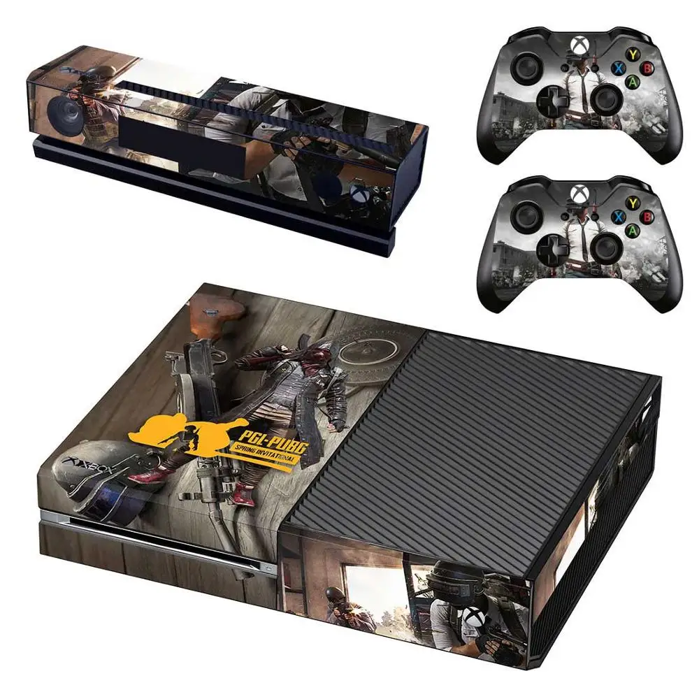 PUBG стикер s для xbox one виниловые наклейки на кожу Обложка Pegatinas Adesivo консоль Kinect два