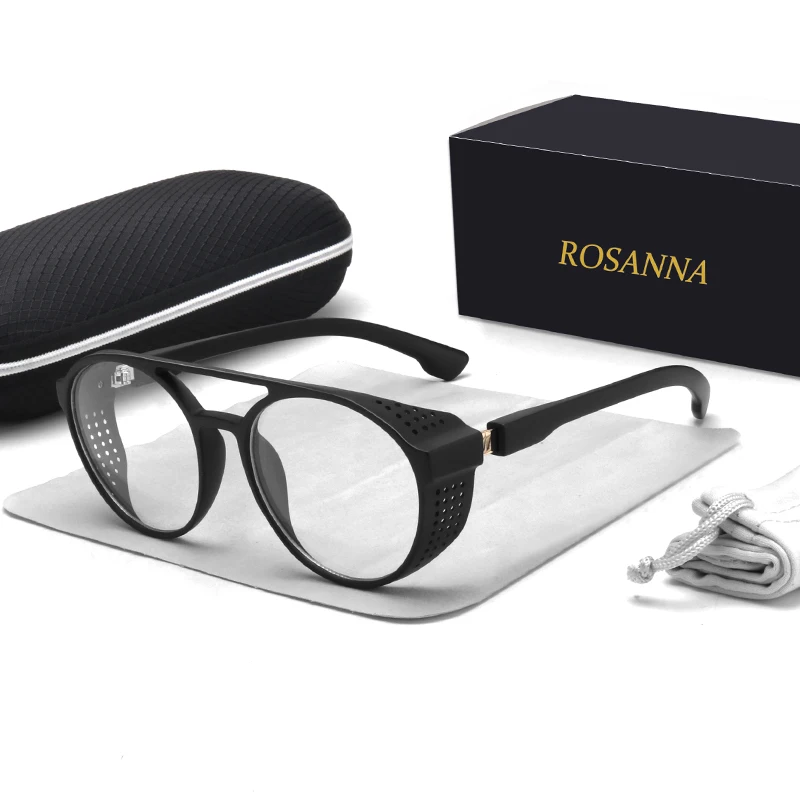 ROSANNA новые модные мужские солнцезащитные очки винтажные стимпанк роскошные