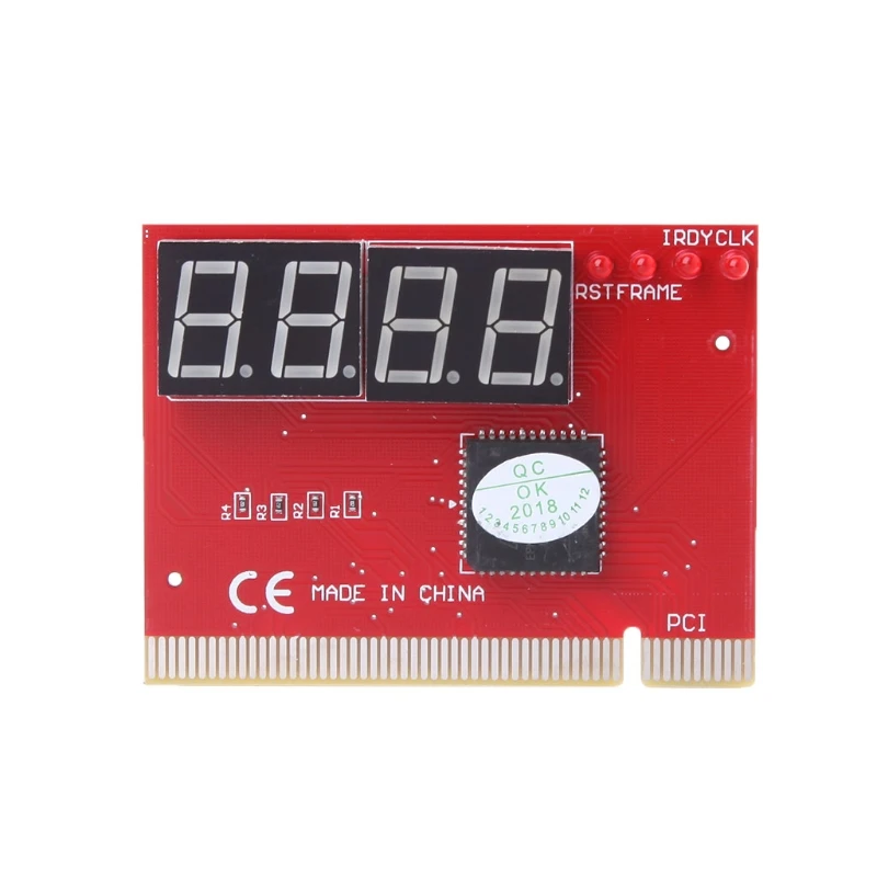 Новый компьютерный PCI открытка материнская плата светодиодный 4-разрядный