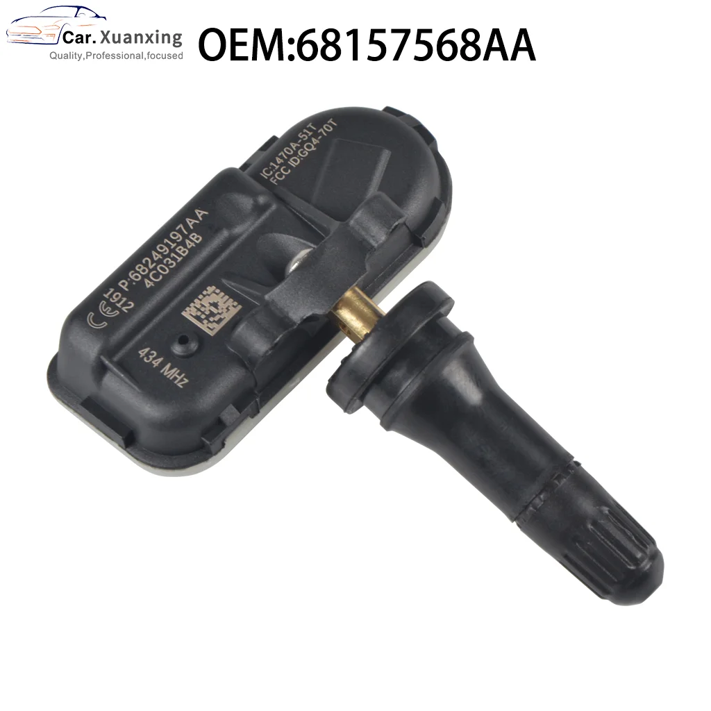 

68157568AA TPMS Systems Tire Pressure Monitoring System 434mhz For 14-18 Jeep Dodge Ram 3500