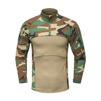 camouflage army t shirt military tactical shirt long sleeve camo combat quick dry t shirt men outdoor hiking hunting shirts