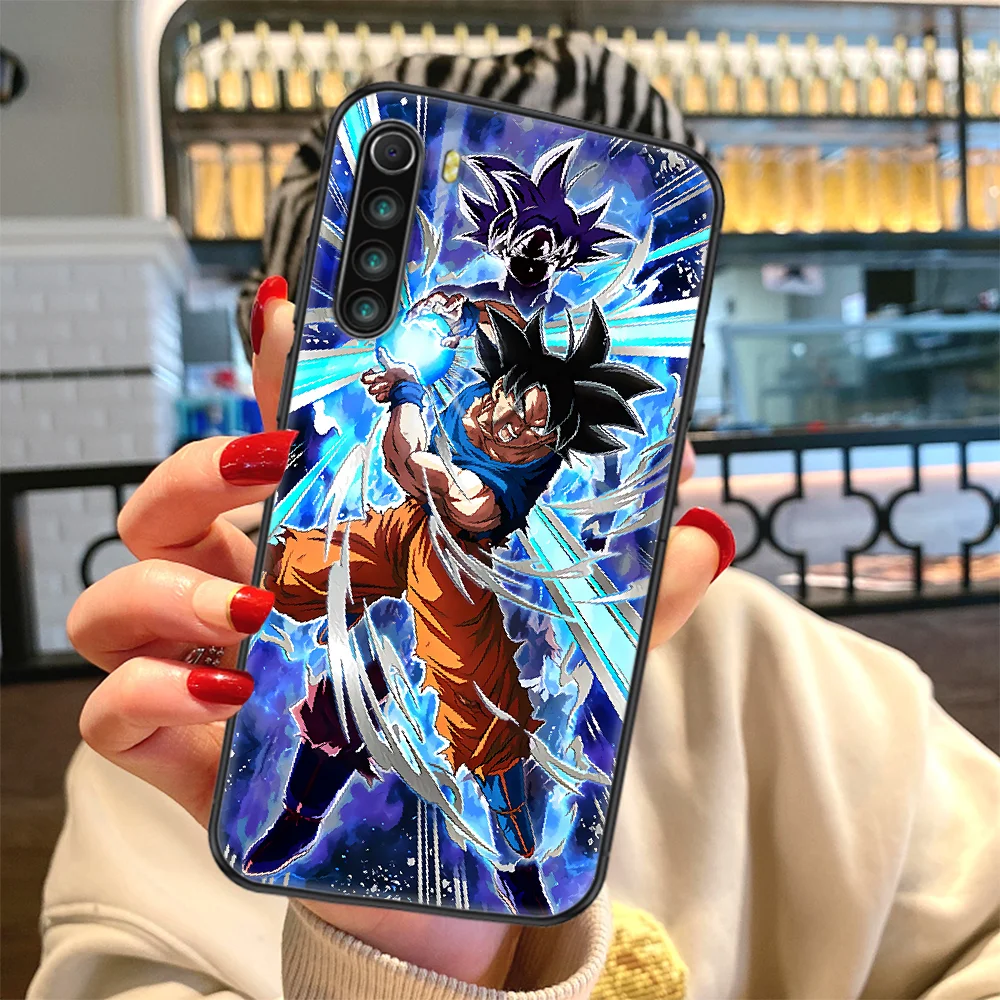 

D-Dragons Balls Gokus Phone case For Xiaomi Redmi Note 7 7A 8 8T 9 9A 9S 10 K30 Pro Ultra black 3D waterproof pretty cover