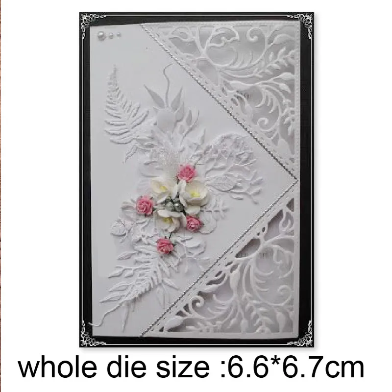 

metal cutting dies lace Background corner cut die Scrapbooking dies paper card making craft knife mould blade punch stencil dies