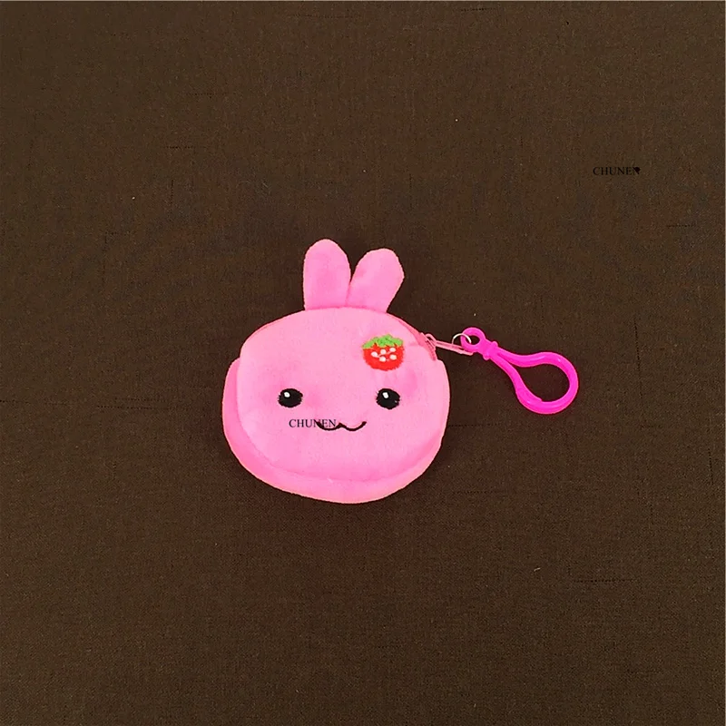 Маленькая девочка кролик 10 см плюшевая хлопковая Сумочка брелок сумка с игрушкой