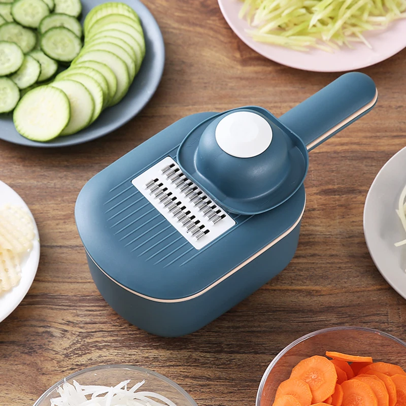 

Multi-function Potato Carrot Cucumber Mandoline Slicer Cutter Grater Shredders with Strainer / Kitchen Fruit and Vegetable Tools