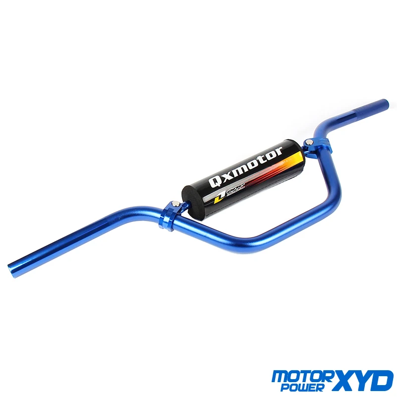 Синий 22 мм 7/8 ''алюминиевый руль для мотоцикла с креплением руля подходит Honda 50cc