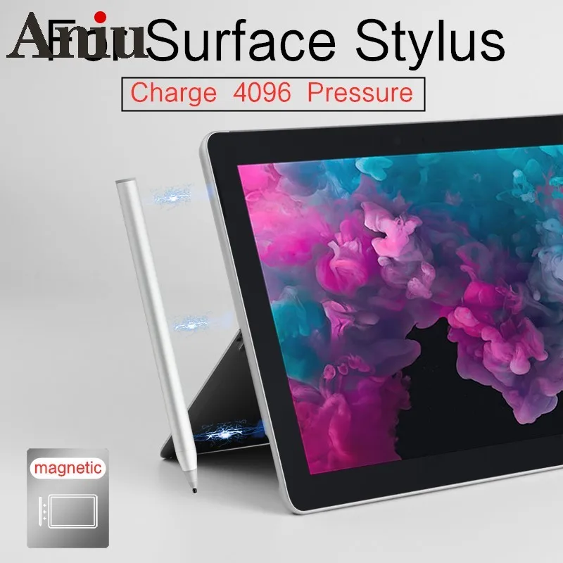 

Stylus Pen For Surface Go 3 Pro X Pro 7 Pro 8 6 5 4 3 Tablet For Microsoft Surface Laptop3 Book Charge Pressure Touch Pen Pencil